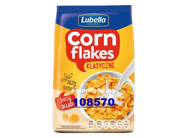 LUBELLA Breakfast cereals Corn flakes Ngu coc Bap 9x500g  PL
