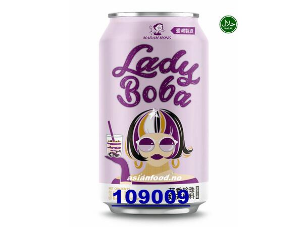 MADAM HONG Lady Boba Taro bubble tea Tra sua tran chau Khoai mon 24x315ml  TW
