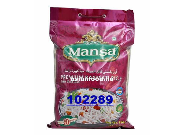 MANSA Steam basmati rice 4x5kg Gao An Do  IN