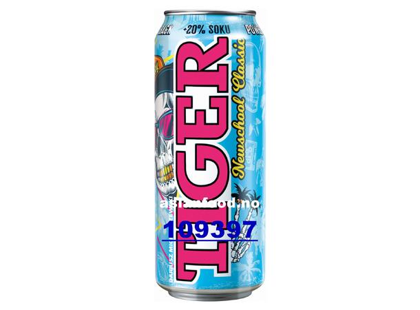 TIGER Carbonated energy drink -NEWSCHOOL Nuoc tang luc 12x500ml  PL