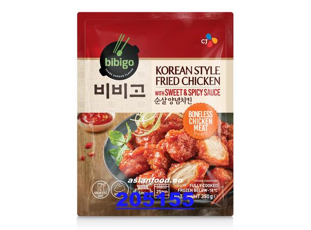 BIBIGO Korean fried chicken sweet spicy Ga chien sot cay Han Quoc 20x350g  TH