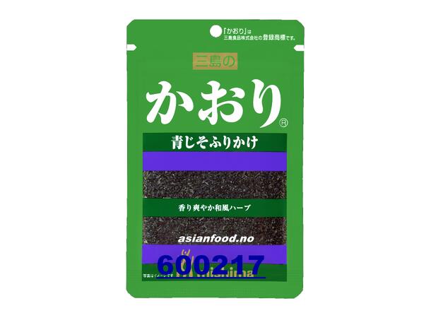 MISHIMA Kaori Green Perilla Furikake Topping com Nhat 60x15g  JP