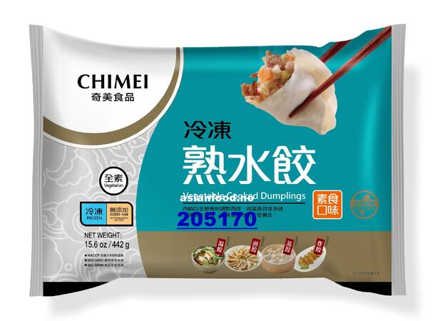 CHIMEI Vegetable cooked dumplings Sui cao chay 24x442g  TW