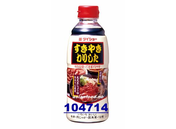 DAISHO Sukiyaki Warishita sauce 10x600g Tuong cham lau JP