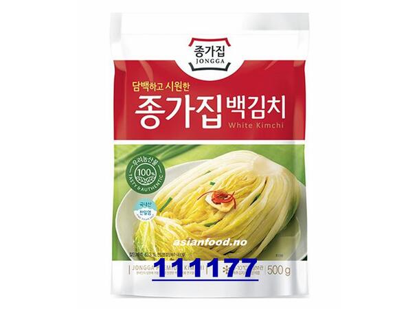 JONGGA Baeck kimchi -White (4*C) Kim chi KOREA 10x500g  KR