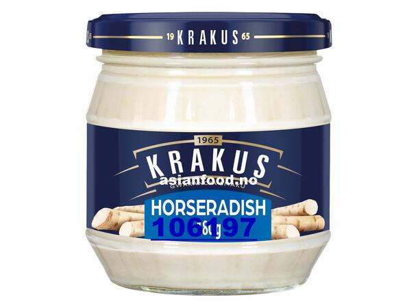KRAKUS Horseradish in glas 10x180g Rau Horseradish  PL