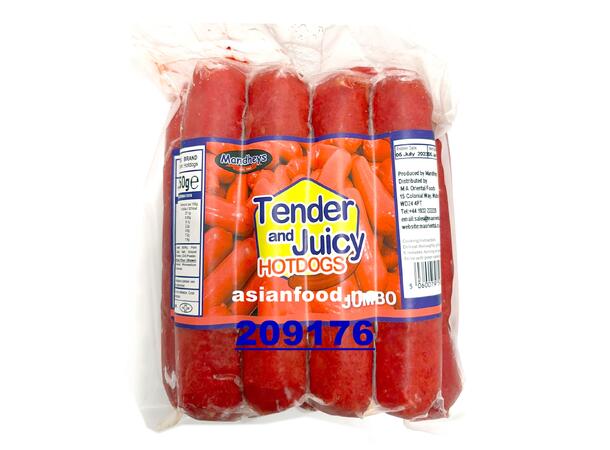 MANDHEY'S Tender & Juicy hot dog - Jumbo Xuc xich lon 20x750g  UK
