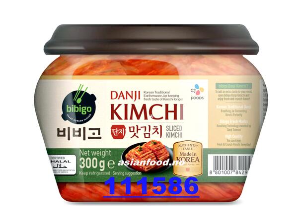 BIBIGO Mat kimchi sliced 12x300g (4*C) Kim chi KOREA  KR