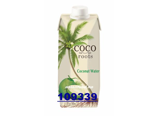 COCO ROOTS Coconut water UHT 12x500ml Nuoc dua uong  TH