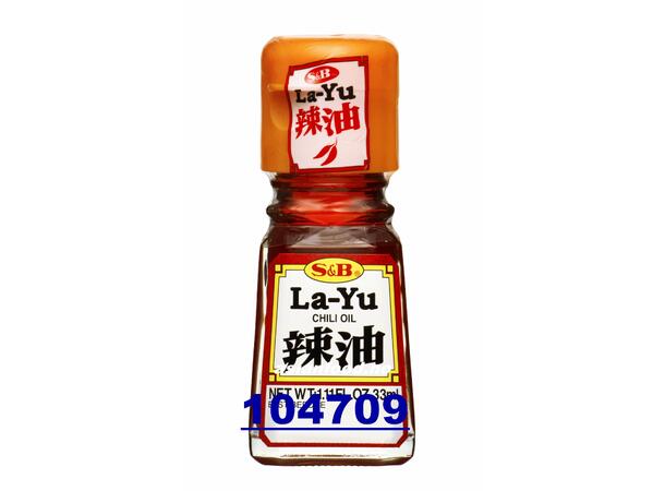 S&B La-Yu chili oil 120x33ml Dau ot Nhat  JP