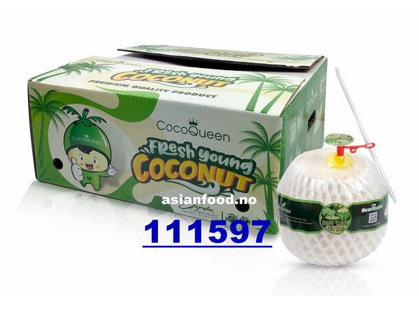 Coconut fresh easy open 9stk - 10kg Dua Xiem xanh co nut  VN