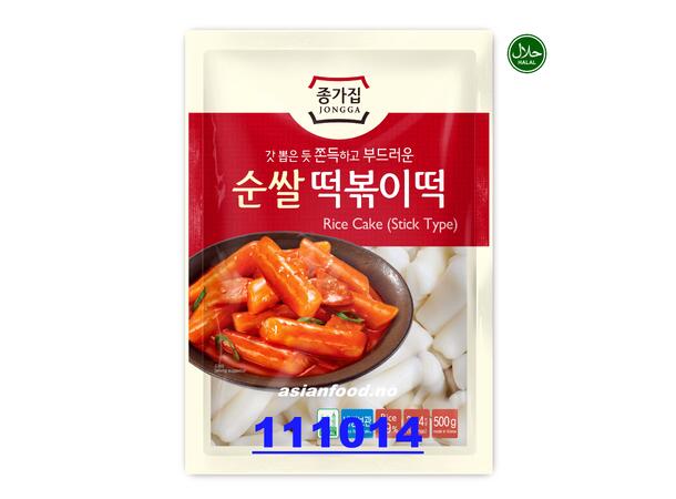 JONGGA Rice cake - Stick 10x500g (4*C) Banh gao Korea (que)  KR