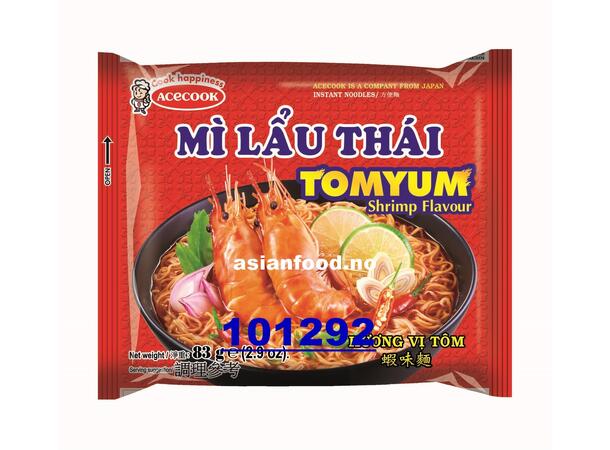 LAU THAI Instant noodles tomyum shrimp Mi goi tomyum 3x(30x83g)  VN