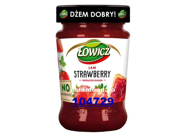 LOWICZ Jam Strawberry 8x280g Mut Dau  PL