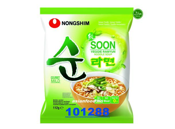 NONGSHIM Soon veggie ramyun 20x112g Mi goi chay  KR