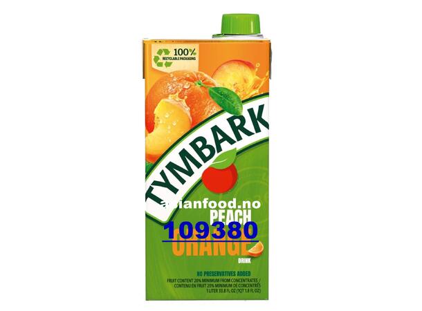 TYMBARK Orange Peach drink 12x1L Nuoc Cam & Dao  PL