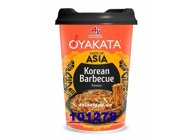 AJ OYAKATA Korean barbecue flavour CUP Mi ly Nhat 8x93g  PL