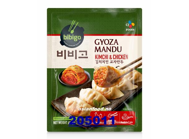 BIBIGO Gyoza dumplings kimchi & chicken Sui cao ga & kim chi 12x600g  DE