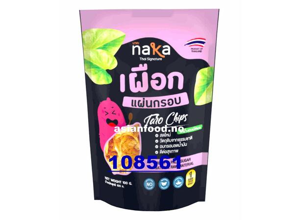 NAKA Taro chips 24x100g Banh chips Khoai Mon  TH