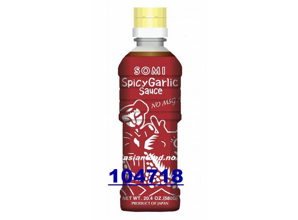 SOMI Spicy garlic sauce 12x580g Tuong ot toi Nhat  JP