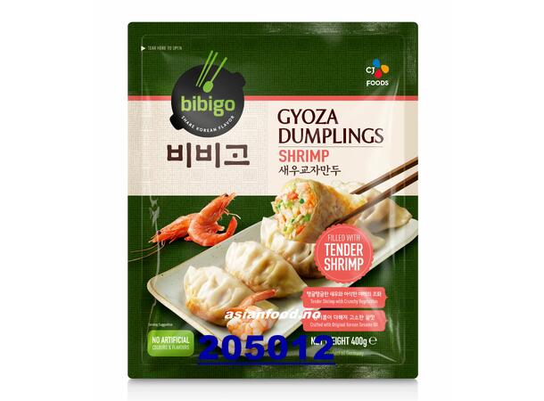 BIBIGO Gyoza dumpling shrimp & vegetable Sui cao tom 16x400g  DE