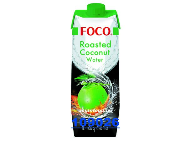 FOCO Roasted coconut water UHT 12x1L Nuoc dua uong (NUONG)  TH