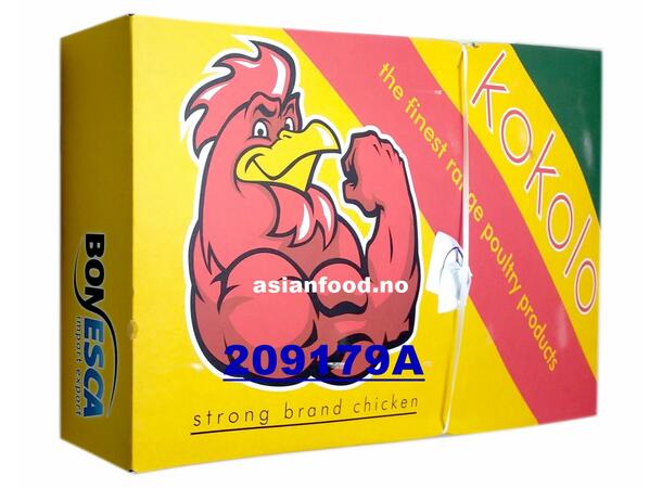 KOKOLO Chicken Hen cleaned Halal IWP Ga gia da (høns) 10x1,1kg  NL