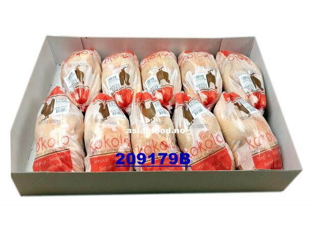 KOKOLO Chicken Hen cleaned Halal IWP Ga gia da (høns) 10x1,1kg  NL