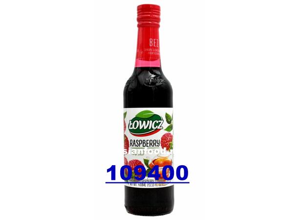 LOWICZ Syrup Raspberry 6x400ml Syrup Raspberry  PL