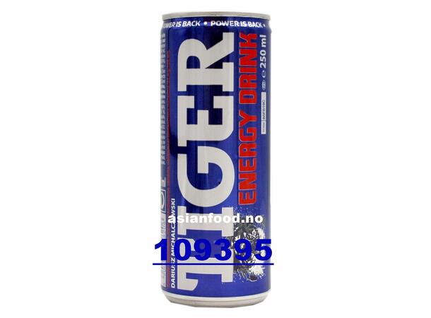 TIGER Carbonated energy drink - CLASSIC Nuoc tang luc 24x250ml  PL