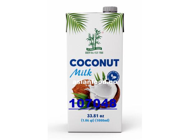 BAMBOO TREE Coconut milk UHT 12x1L Nuoc cot dua  VN
