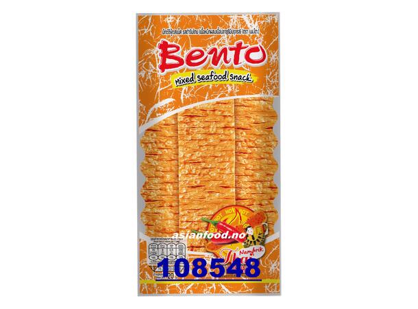 BENTO Seafood snack namprik original flv Snack muc 36x20g  TH