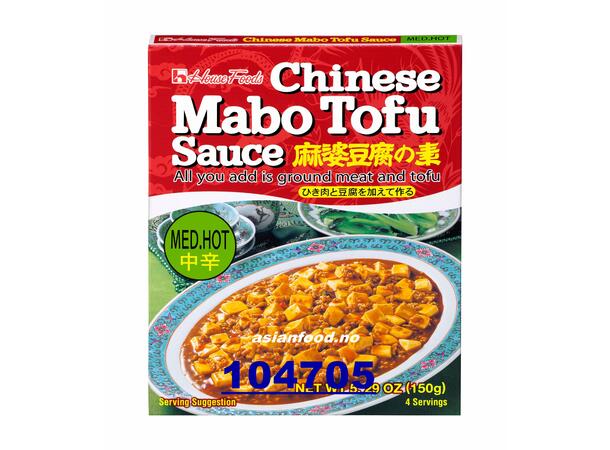 HOUSE FOODS Chinese Mapo Tofu - Medium Saus dau hu xao 60x150gr JP