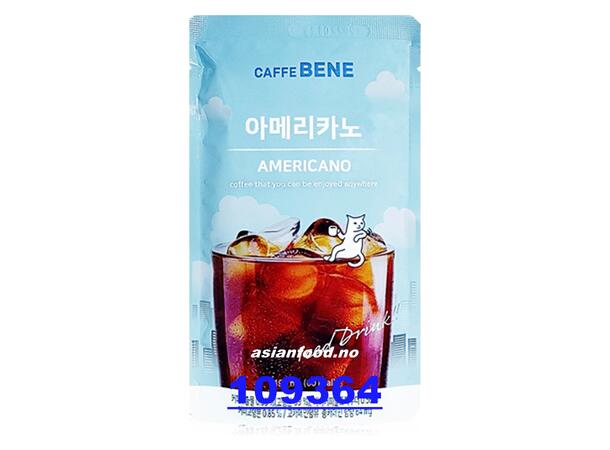 CAFFEBENE Americano pouch coffee Ca phe pha san Korea 5x(10x190ml)  KR