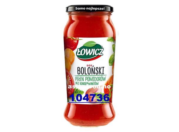 LOWICZ Bolognese sauce 6x500g Nuoc xot ca chua Bolognese  PL