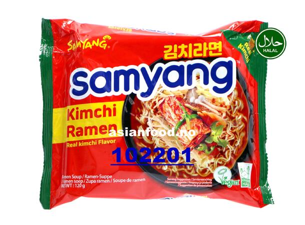 SAMYANG Inst. noodle Kimchi Ramen Mi goi cay Kimchi 20x120g KR
