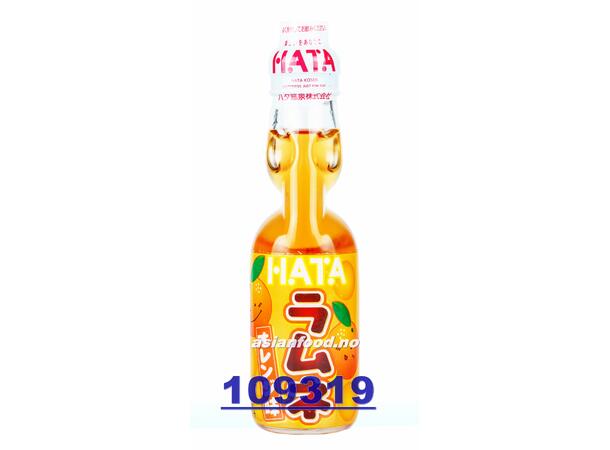 HATA Ramune soft drink ORANGE Nuoc uong Nhat 30x200ml  JP