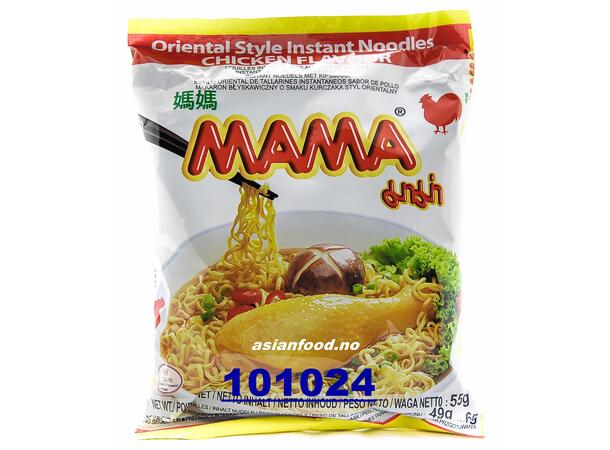 MAMA Instant noodle chicken flavour Mi goi ga 6x(30x55g)  TH