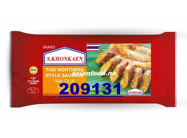 S.KHONKAEN Thai Northern style sausage Nem Thai 12x200g  NL