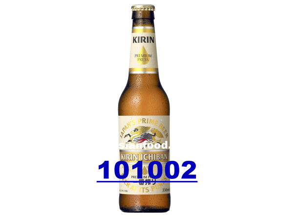 KIRIN Ichiban Japan's prime beer 5% 24x330ml  DE