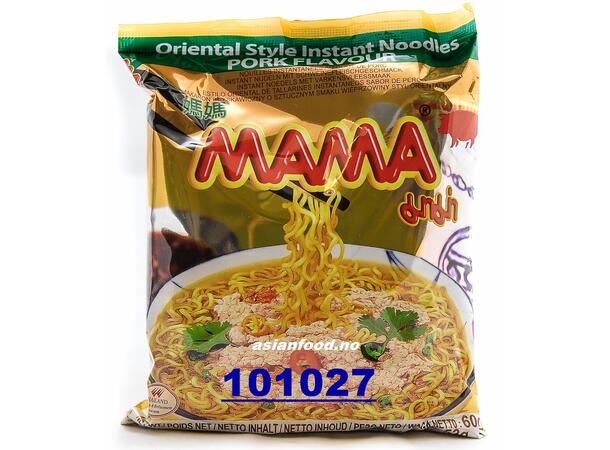 MAMA Instant noodle pork flavour Mi goi heo 6x(30x60g)  TH
