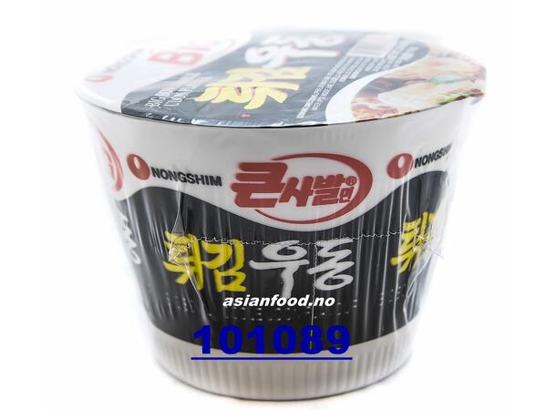 NONGSHIM Big bowl noodle Udon flavour Mi To Udon 16x111g  KR