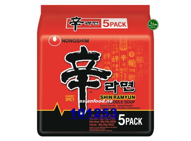 NONGSHIM Instant noodle Shin Ramyun Mi goi MULTI PACK 8x(5x120g)  KR