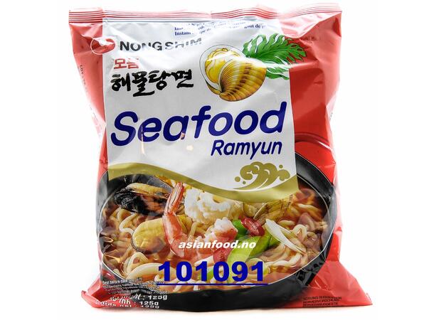 NONGSHIM Instant noodle seafood ramyun Mi goi hai san 20x125g  KR