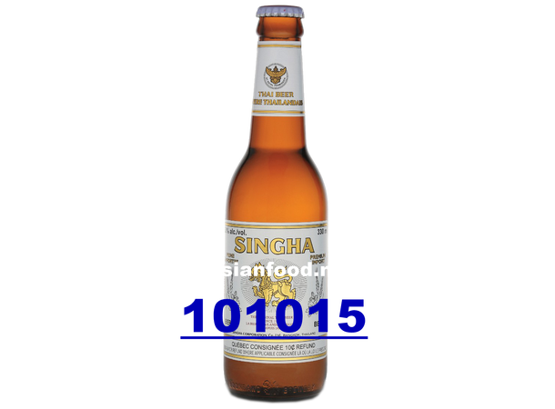 SINGHA Lager beer 5% 24x330ml  TH