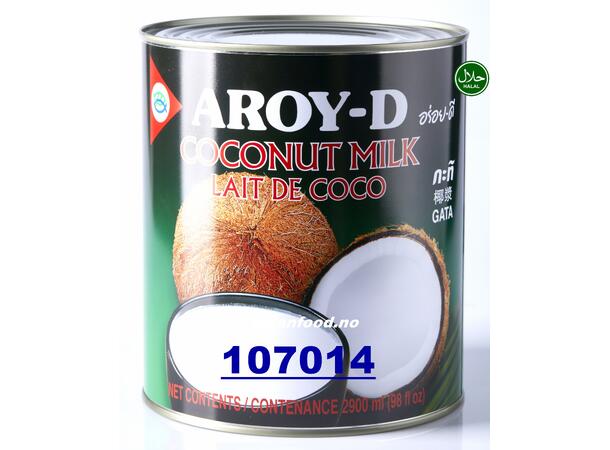 AROY-D Coconut milk 6x2900ml Nuoc cot dua  TH