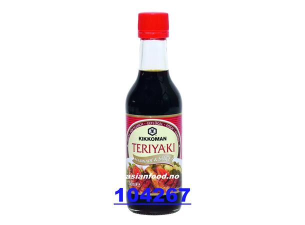 KIKKOMAN Teriyaki marinade & sauce Tuong uop Teriyaki NHAT 6x250ml  JP