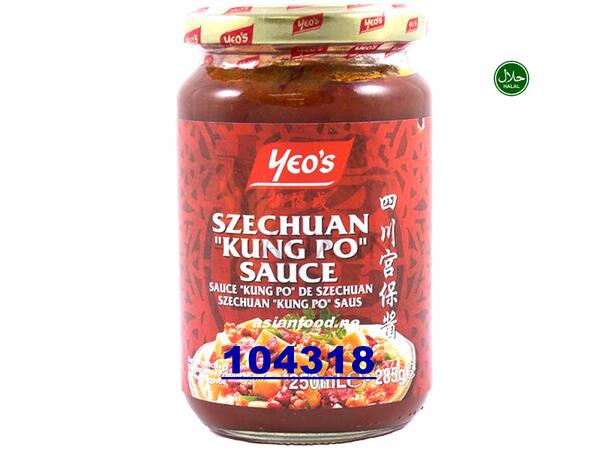 YEO'S Szechuan Kung pao sauce 24x250ml Tuong Szechuan Kung pao  MY