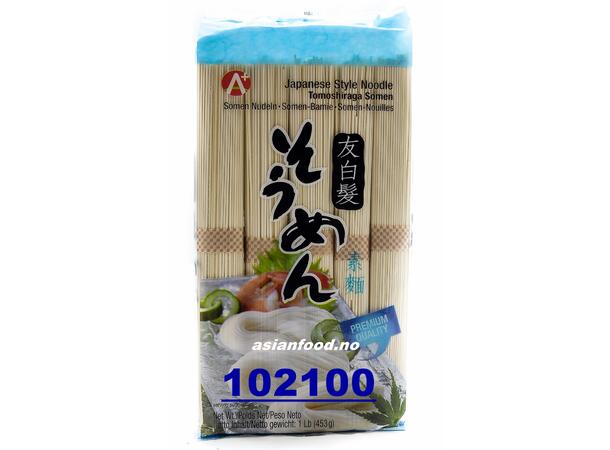 A+ Japan style noodle Tomoshiraga somen Mi Nhat 24x453g  KR