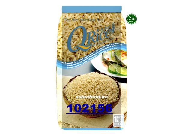 Q-RICE Thai Hom mali cargo rice 12x1kg Gao luc nau Q  TH